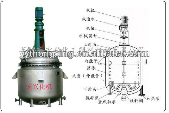 1000lジャケット反応器-リアクター問屋・仕入れ・卸・卸売り