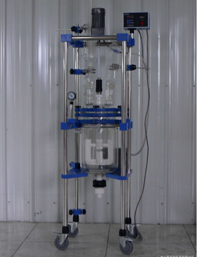 原子炉1l-200lジャケット付きガラス反応器ラボ使用ジャケット付きガラス反応器販売のための-リアクター問屋・仕入れ・卸・卸売り