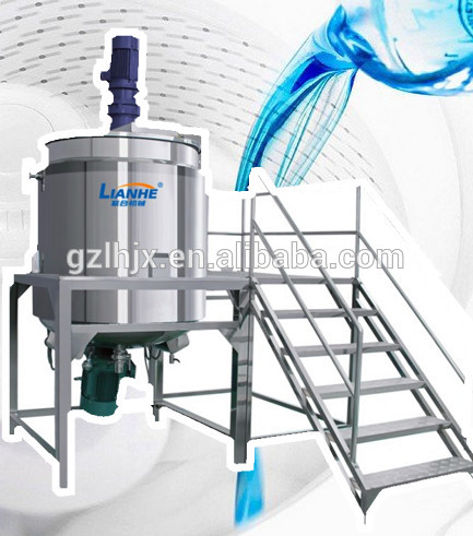 200L-5000Lジャケット付きステンレス鋼混合タンク用化学使用、 液体洗剤生産設備、 攪拌タンク原子炉-ミキサー問屋・仕入れ・卸・卸売り