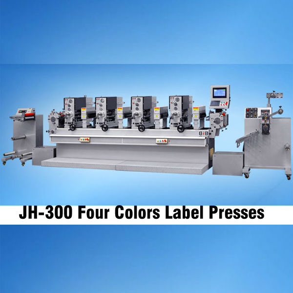 JH-300四色ステッカーラベル印刷機-グラビア印刷の印字機問屋・仕入れ・卸・卸売り