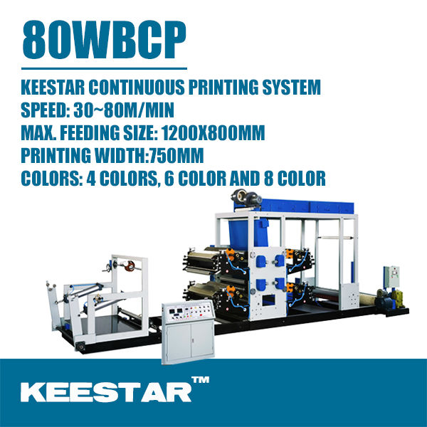 Keestar 80 wbcp自動pp織バッグ印刷機-オフセットプリンター問屋・仕入れ・卸・卸売り