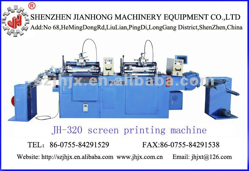 2016熱い販売JH-320シルクスクリーン機で2色-グラビア印刷の印字機問屋・仕入れ・卸・卸売り