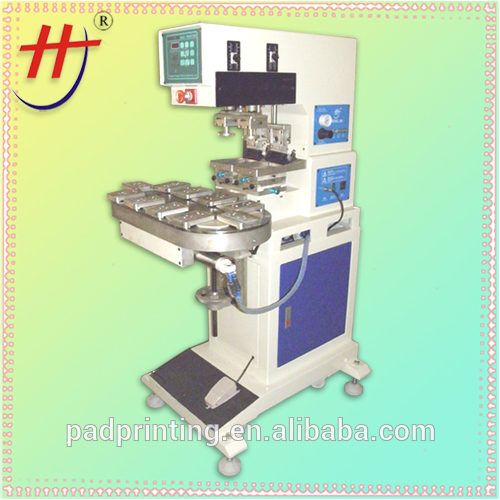 コンベアhengjin2色鉛筆カップ印刷機パッド印刷機( hp- 160bz) d-パッドプリンター問屋・仕入れ・卸・卸売り