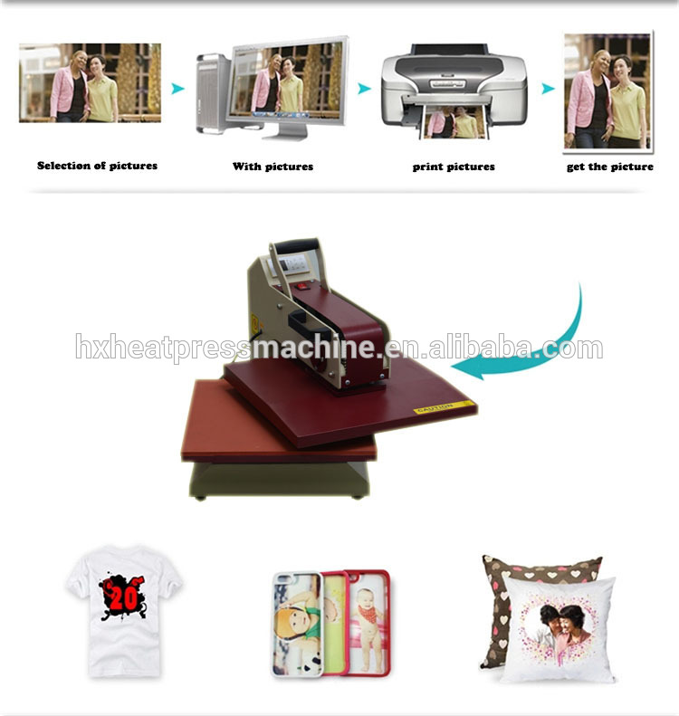 QX-A5人気サイズtシャツ印刷熱プレス機大判プリンタheatpress tシャツ機-熱転写問屋・仕入れ・卸・卸売り