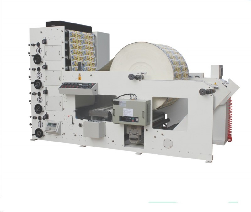 信用海hsr-8504色の紙コップの印刷機-フレキソ印刷プリンター問屋・仕入れ・卸・卸売り
