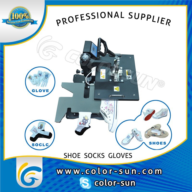 靴用の昇華転写機靴priting/手袋/靴下ce認定品を使用-熱出版物機械問屋・仕入れ・卸・卸売り