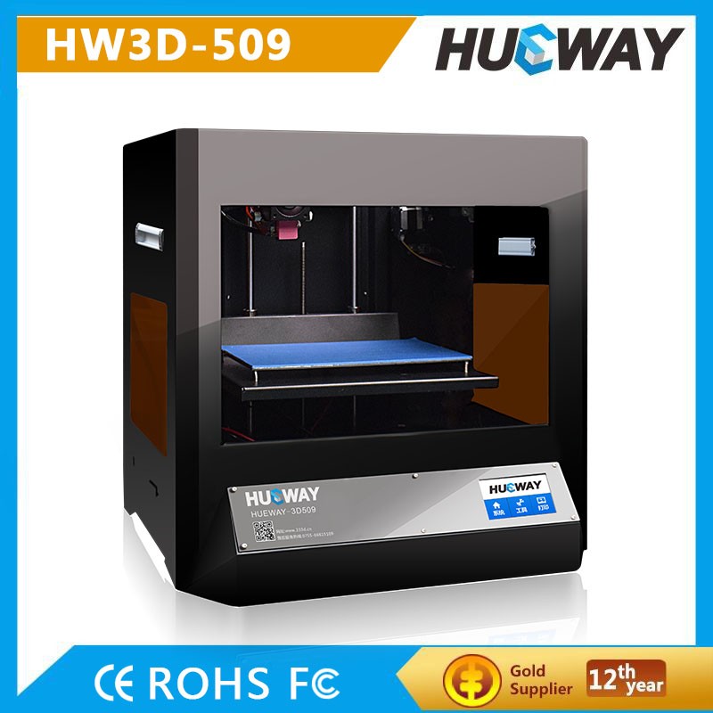 中国ホット販売デスクトップ3dプリンタ構築サイズ280*200*200ミリメートルhueway-デジタル・プリンタ問屋・仕入れ・卸・卸売り