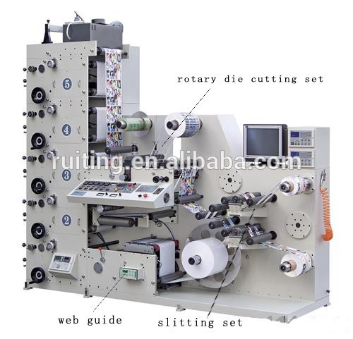RTRY-420E 5色フレキソダイ切断と印刷機でスリットビデオモニター-フレキソ印刷プリンター問屋・仕入れ・卸・卸売り