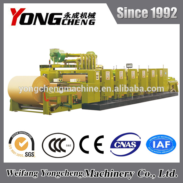 Yc1430/1630ce中国語mulit- 色の壁紙フレキソ印刷機-フレキソ印刷プリンター問屋・仕入れ・卸・卸売り