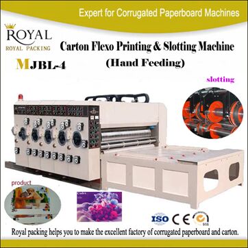 MJBL-4印刷スロッティングマシン用小さなスロットボックス-フレキソ印刷プリンター問屋・仕入れ・卸・卸売り