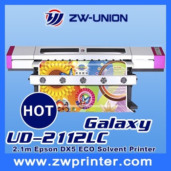 世界的な銀河エコ溶剤プリンタUD-2112LC 1440 dpi用エプソンdx5ヘッド-インクジェット・プリンタ問屋・仕入れ・卸・卸売り