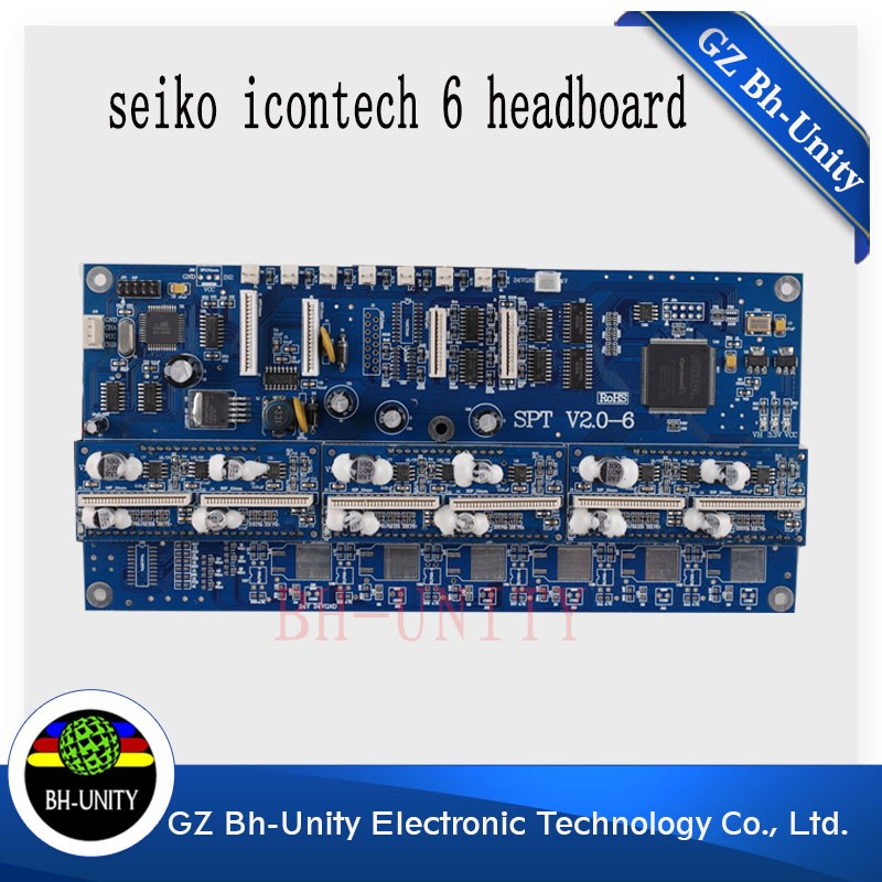 ブランドの新しいspt 6ヘッドボード/キャリッジボード用zhongye/crystaljet/インフィニティ/iconteckデジタルプリンタ-インクジェット・プリンタ問屋・仕入れ・卸・卸売り