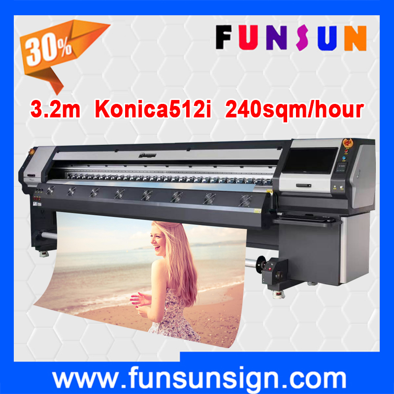 3.2メートル大判印刷機funsunjet FS-3208Nコニカプリントヘッドと-インクジェット・プリンタ問屋・仕入れ・卸・卸売り