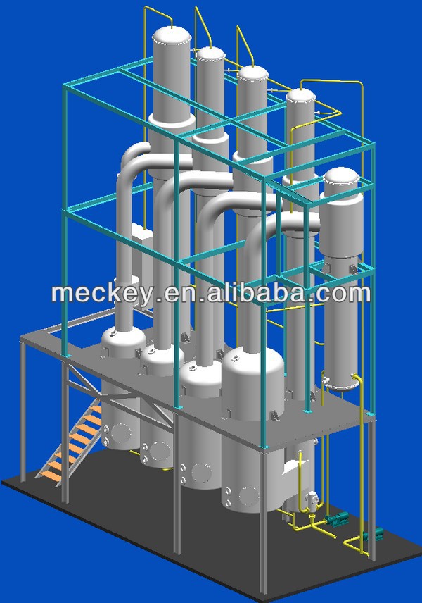 Mkfe- 102効率的な経済的な工業用薄膜蒸発器を落下-エバポレーター問屋・仕入れ・卸・卸売り
