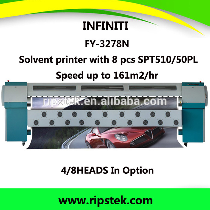 インフィニティメーターorignal3.2fy-3278nエコ溶剤プリンタは4または8個spt510/50plプリントヘッド-インクジェット・プリンタ問屋・仕入れ・卸・卸売り