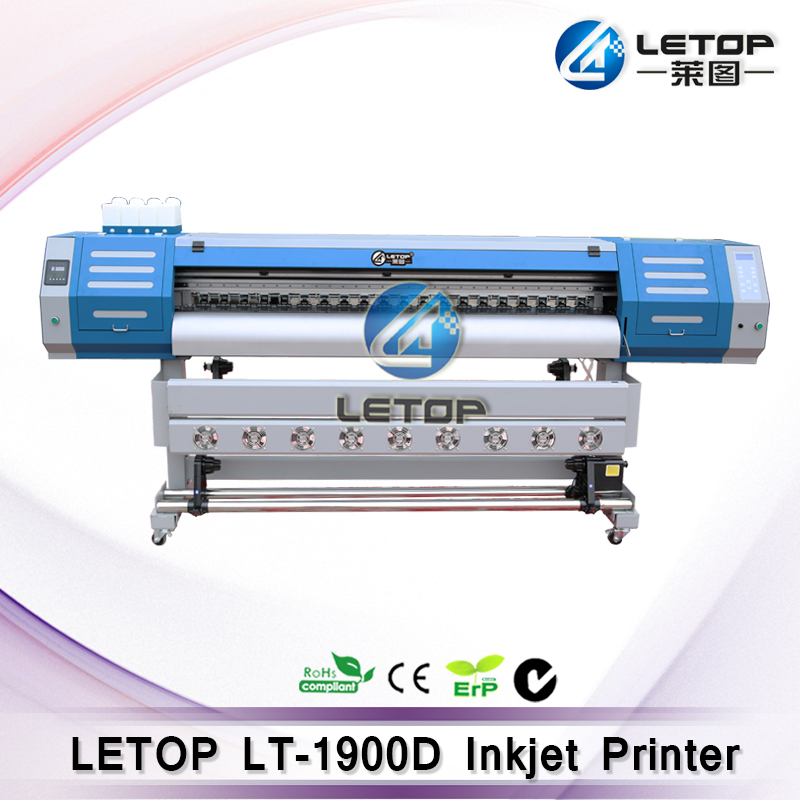 ベストプライス! letop 1900ダブルdx5ヘッドダブルcmykフローラデジタル印刷機-インクジェット・プリンタ問屋・仕入れ・卸・卸売り