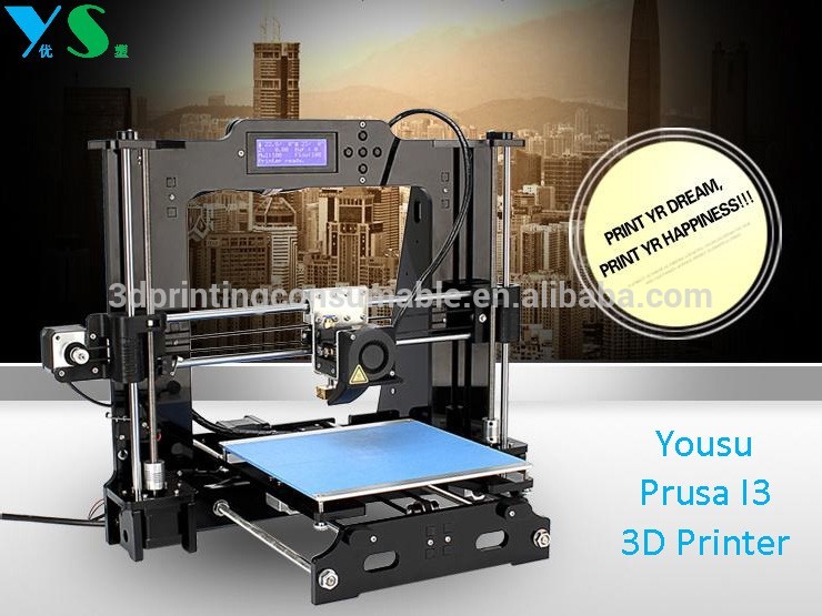 Yousu高品質diy prusa i3 3dプリンタ低価格デスクトップ3dプリンタ機家庭用8ギガバイトsdカード-デジタル・プリンタ問屋・仕入れ・卸・卸売り