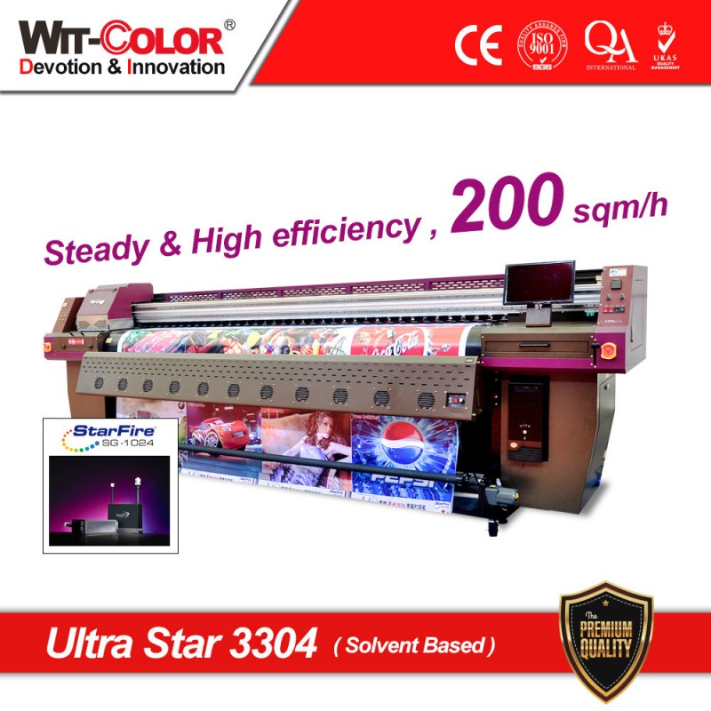 超スター 3304 ヘビーデューティ デジタル プリンタ溶剤型印刷機-問屋・仕入れ・卸・卸売り