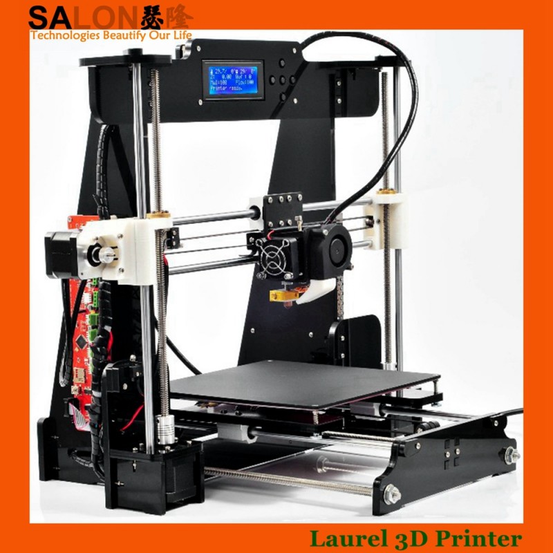 2016新しいアップグレード品質高精度reprap prusa i3 diyアクリル+リードスクリュー液晶3dプリンタキット3d印刷マシン-問屋・仕入れ・卸・卸売り