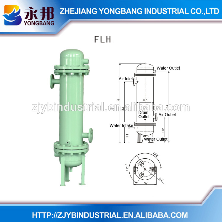 Factroy価格yongbang空気圧縮機部品YB-FLH低消費電力産業水ベース の空気クーラー-空気圧縮機部品問屋・仕入れ・卸・卸売り