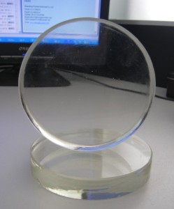熱抵抗するラウンドパイレックスサイトグラス、 ホウケイ酸ガラス3.3耐熱性-ボイラー用部品問屋・仕入れ・卸・卸売り