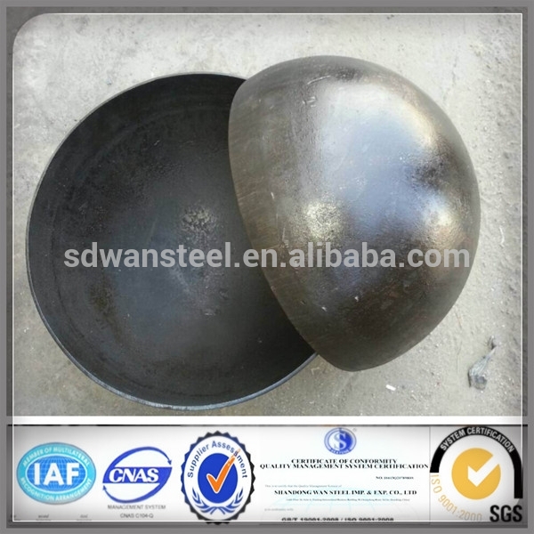 中国q195マイルド炭素鋼中空の半球体ball/鋼半球良い品質で-ボイラー用部品問屋・仕入れ・卸・卸売り