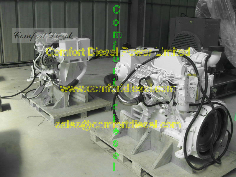 船内ディーゼル!カミンズ6BTA-M180マリン船内ディーゼルエンジン、180hp/2200 rpm用釣り船、一致ギアボックス2.5-3.0: 1-機械類エンジン問屋・仕入れ・卸・卸売り