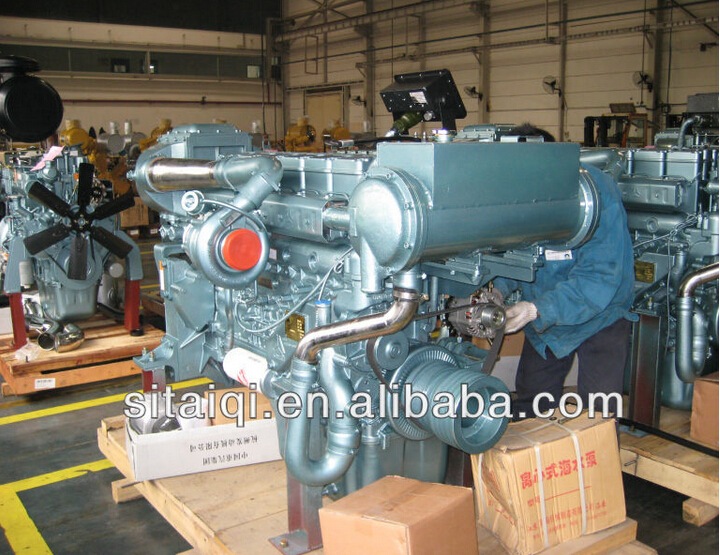 中国エンジン150-450hpsinotruksteyr舶用ディーゼルエンジン-機械類エンジン問屋・仕入れ・卸・卸売り