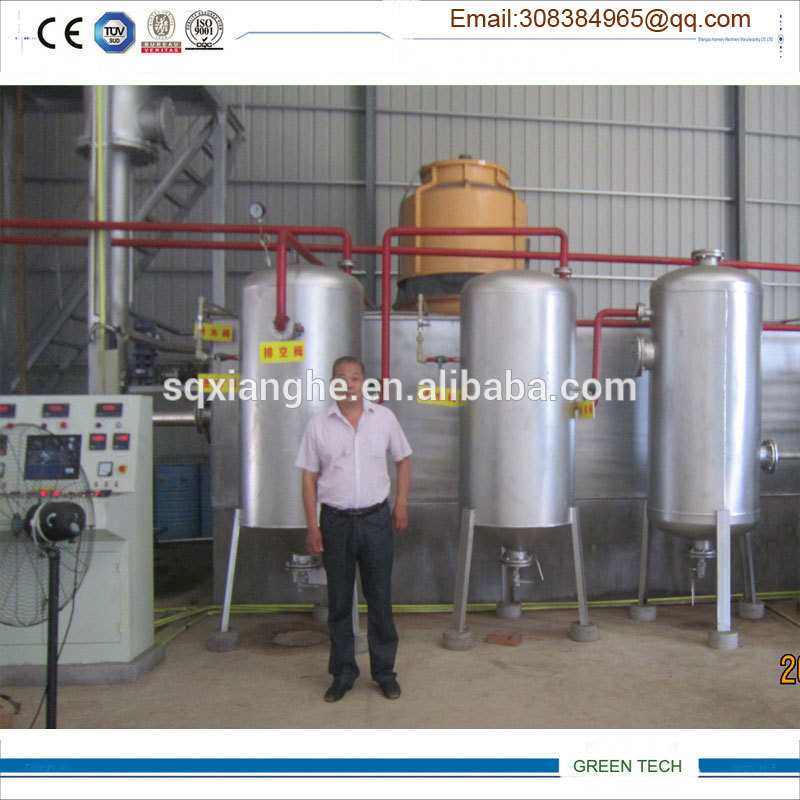 5 tpd distiller列タイプ使用油蒸留プラント環境汚染送料-機械油純化器問屋・仕入れ・卸・卸売り