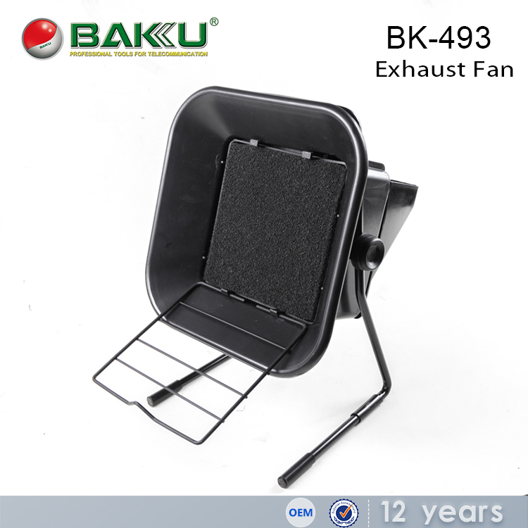 Bakuファンポータブルパイプ換気排気ファンの煙extractorの煙吸収マイアミキャリー産業排気ファン部品BK-493-他の換気扇問屋・仕入れ・卸・卸売り