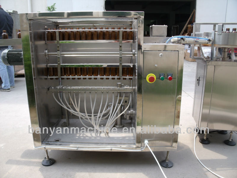 小さな丸いガラス価格自動ボトルワッシャー/0086-18516303933-産業洗濯機問屋・仕入れ・卸・卸売り