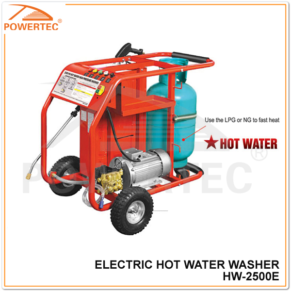 Powertec2.5kw2500psi電気温水高圧洗浄機-高圧洗剤問屋・仕入れ・卸・卸売り