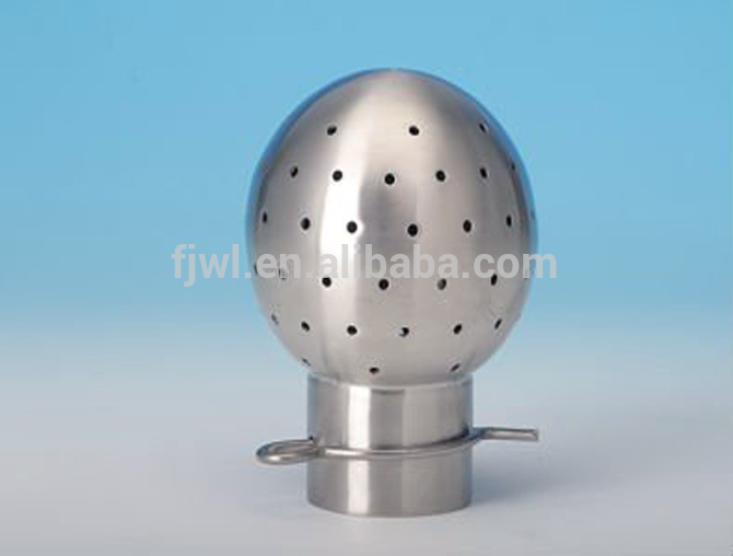ステンレス鋼衛生固定クリーニングボールcipクリーニングボール溶接さ/クランプ/ボルトで固定タイプ-清掃、洗浄機械部品問屋・仕入れ・卸・卸売り