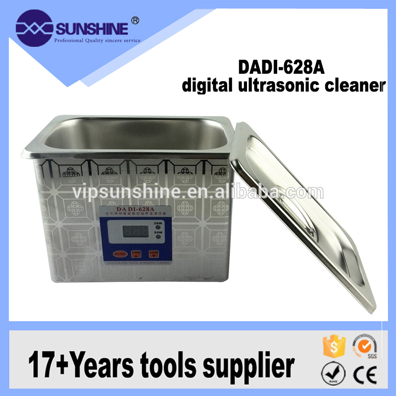 ダディ628aデュアルパワーステンレス鋼デジタル小型超音波洗浄器のジュエル-産業超音波洗剤問屋・仕入れ・卸・卸売り