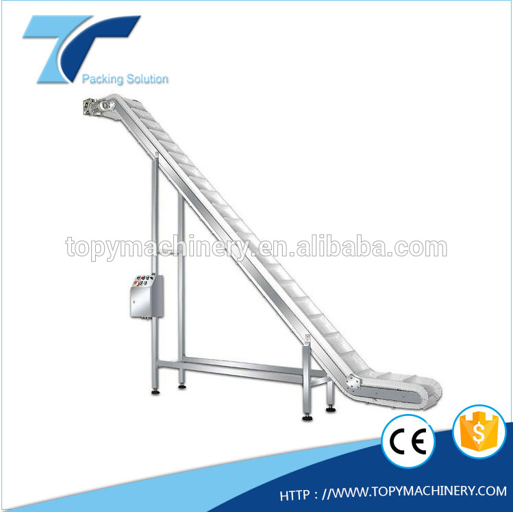 TOPY-AC1 automated acclivitousモジュラーベルトコンベアと搬送機器用種子-コンベア問屋・仕入れ・卸・卸売り