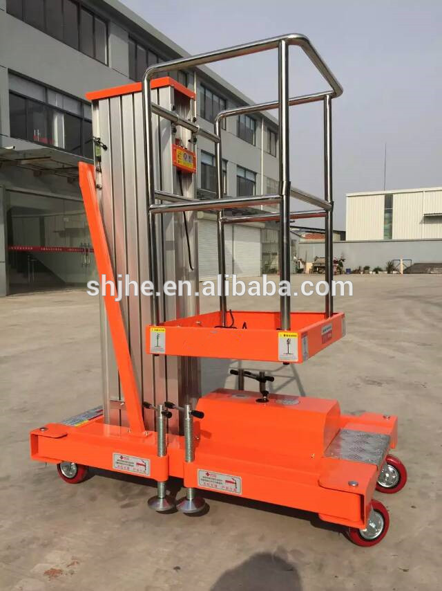 Ce自己推進式携帯電気小型車垂直油圧手動車椅子リフトプラットフォーム、油圧ドックレベラー-リフトテーブル問屋・仕入れ・卸・卸売り