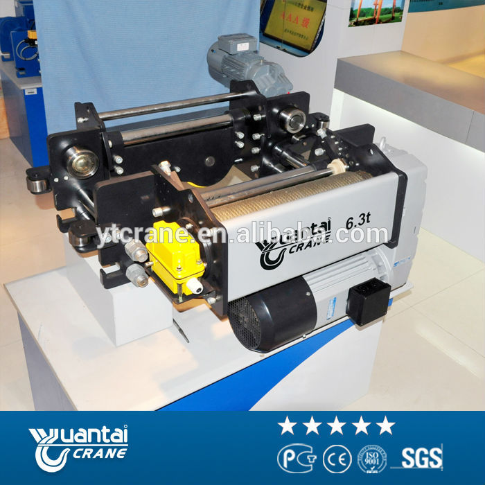 低いヘッドndタイプ10トン電気ワイヤーロープクレーンモノレール建設ホイスト使用-ホイスト問屋・仕入れ・卸・卸売り