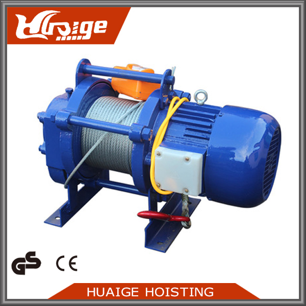 Huaige高品質380ボルト1トン電気ホイスト60メートル-ホイスト問屋・仕入れ・卸・卸売り
