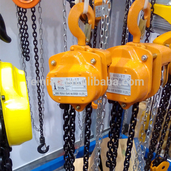 Hszタイプチェーンプーリーブロック3トン-ホイスト問屋・仕入れ・卸・卸売り