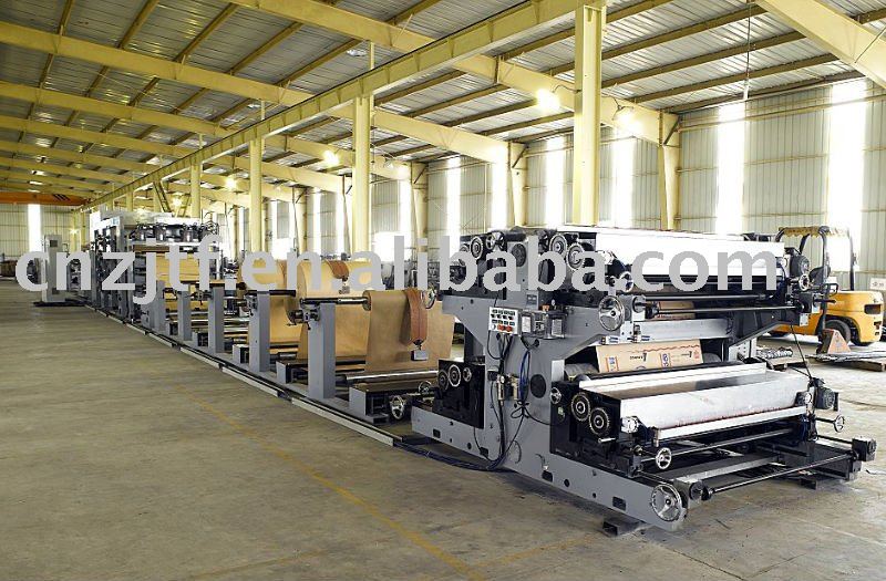 2-4機械を作るクラフト紙のセメント袋を層にする-紙製造機械問屋・仕入れ・卸・卸売り