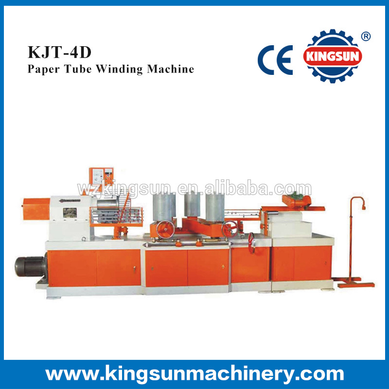 Kjt-4dシリーズ高品質のスパイラル紙管巻線機-紙製造機械問屋・仕入れ・卸・卸売り
