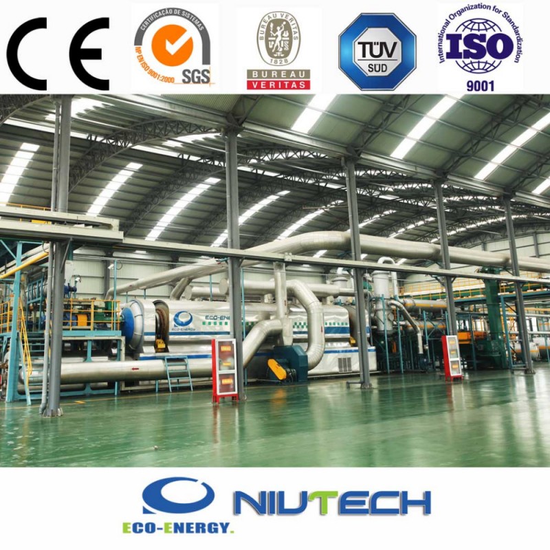 最新の技術産業連続廃タイヤ熱分解機でce/tuv/sgs-ゴム製原料の機械類問屋・仕入れ・卸・卸売り