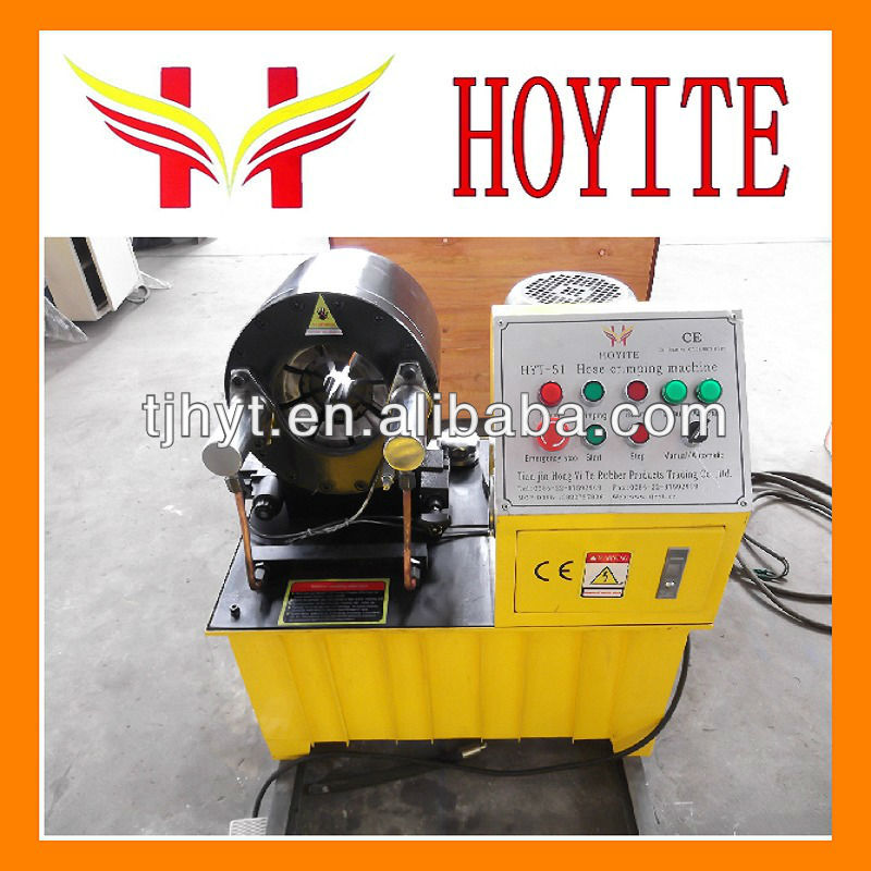 送料無料HYT-51油圧ホースプレス機-ゴム製造機械問屋・仕入れ・卸・卸売り