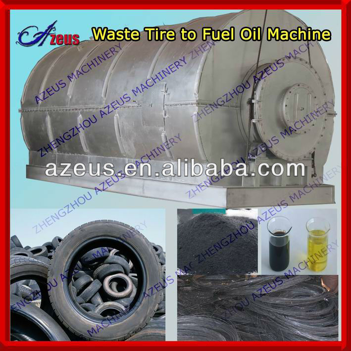 環境にやさしい熱分解2013ディーゼルのタイヤタイヤのリサイクルマシン-ゴム製熱分解機械問屋・仕入れ・卸・卸売り