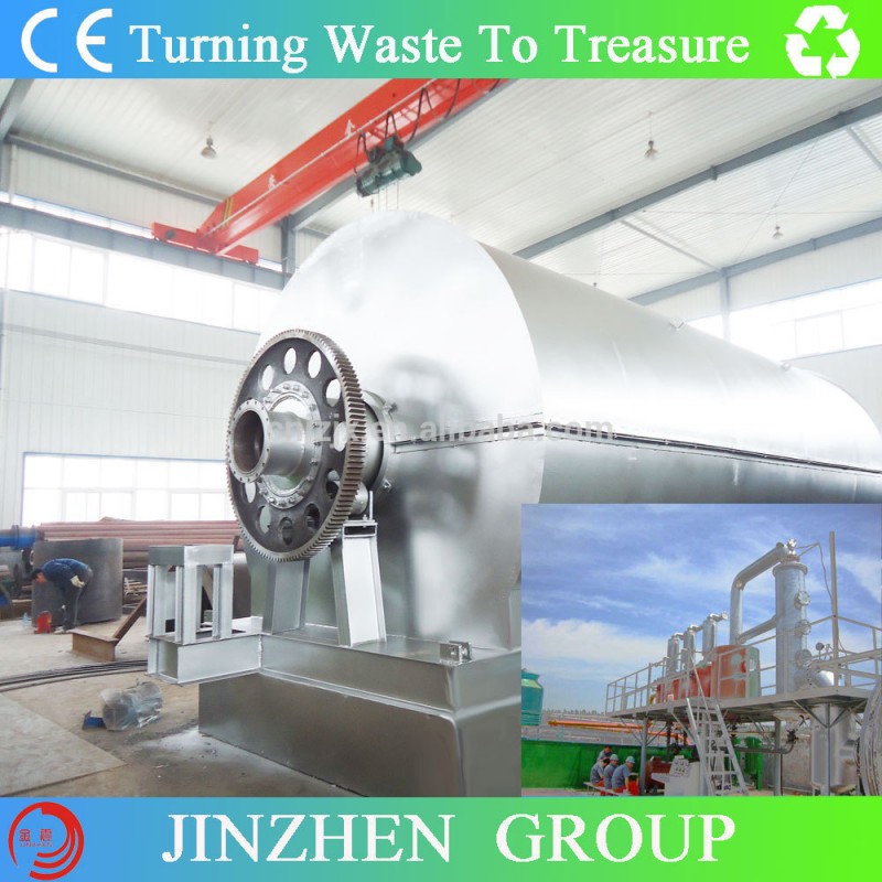 中国番号1メーカー廃プラスチック/タイヤ/ゴムにオイル熱分解プラント-ゴム製原料の機械類問屋・仕入れ・卸・卸売り