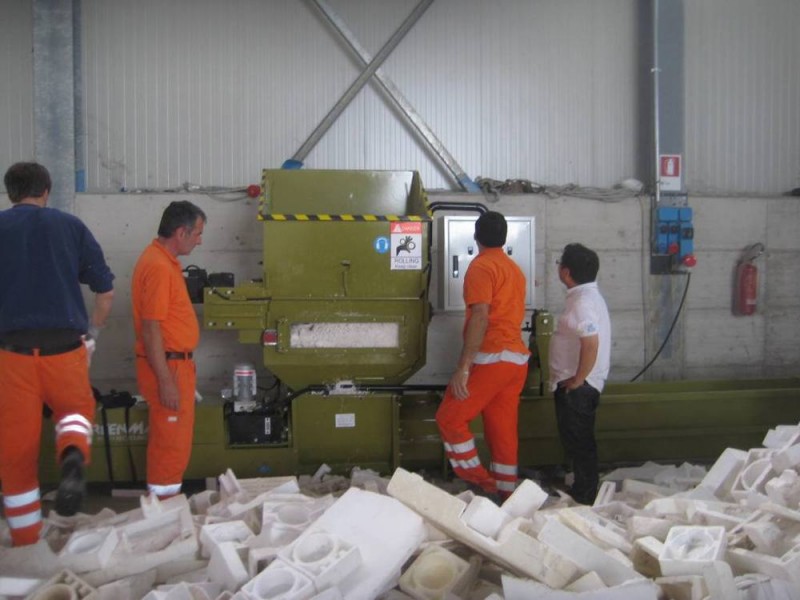 Greenmax c200高密度epsプラスチックリサイクル機で低エネルギー-機械をリサイクルする他のゴム問屋・仕入れ・卸・卸売り