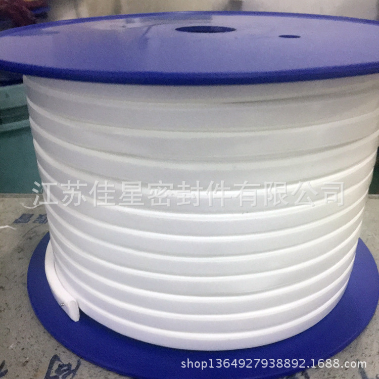 PTFEシール耐腐食性PTFE弾性バンドによる白色PTFE弾性体の製造および供給問屋・仕入れ・卸・卸売り