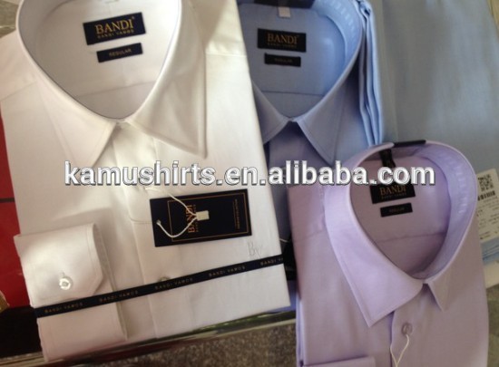 正式な長袖男性用シャツ品質の豪華なヘリンボーン男性のドレスシャツ-プラスサイズシャツ、ブラウス問屋・仕入れ・卸・卸売り