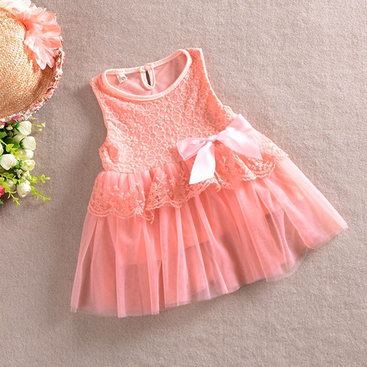工場供給優れた品質夏花女の赤ちゃんのドレスで速い船積み-ジュニア服（女）ドレス問屋・仕入れ・卸・卸売り