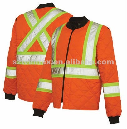 ANSIのクラス3は安全米国式のジャケットをキルトにした-警備員制服問屋・仕入れ・卸・卸売り